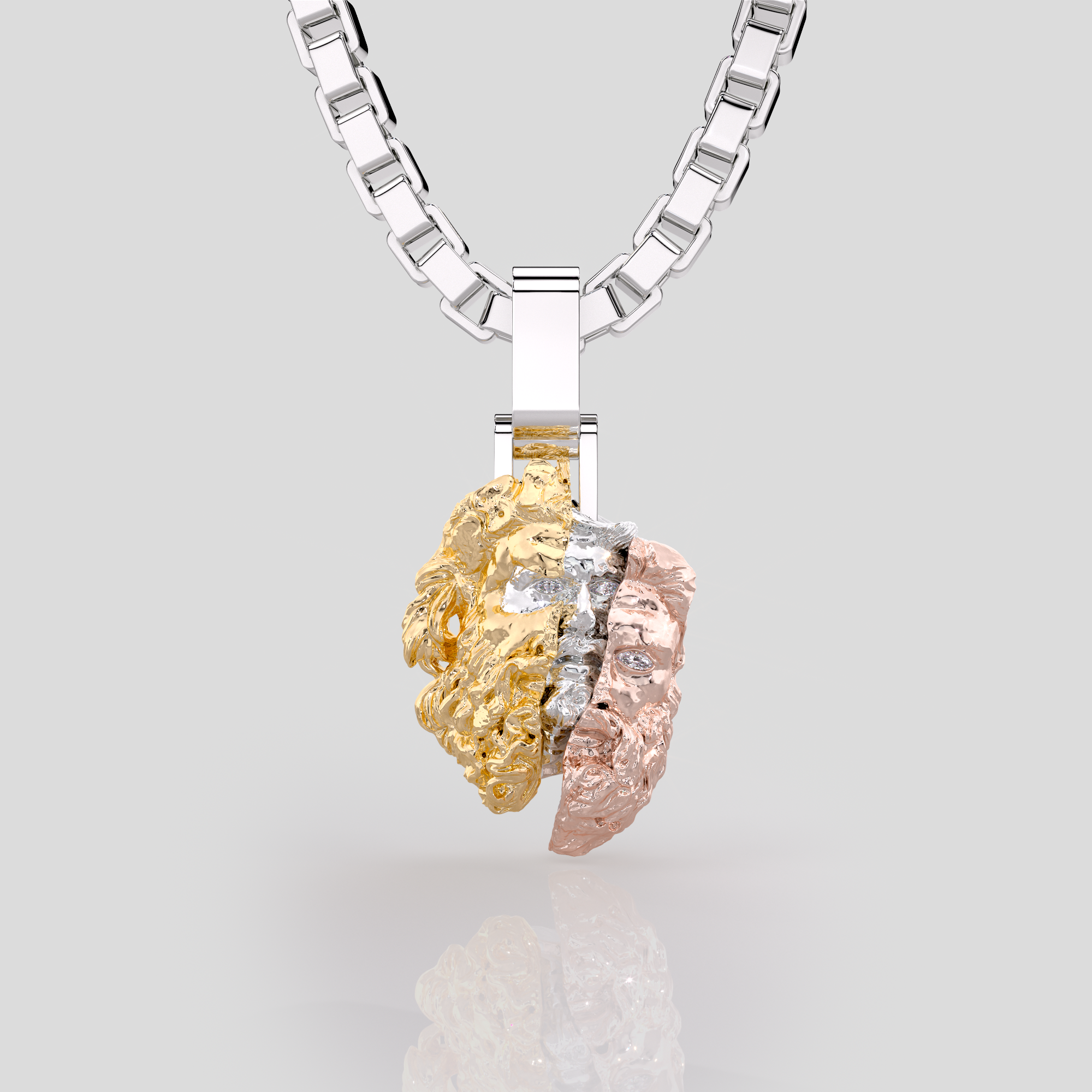 Three-Face Pendant – Speak Easy Co x All Day Dirt