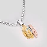 Three-Face Pendant – Speak Easy Co x All Day Dirt