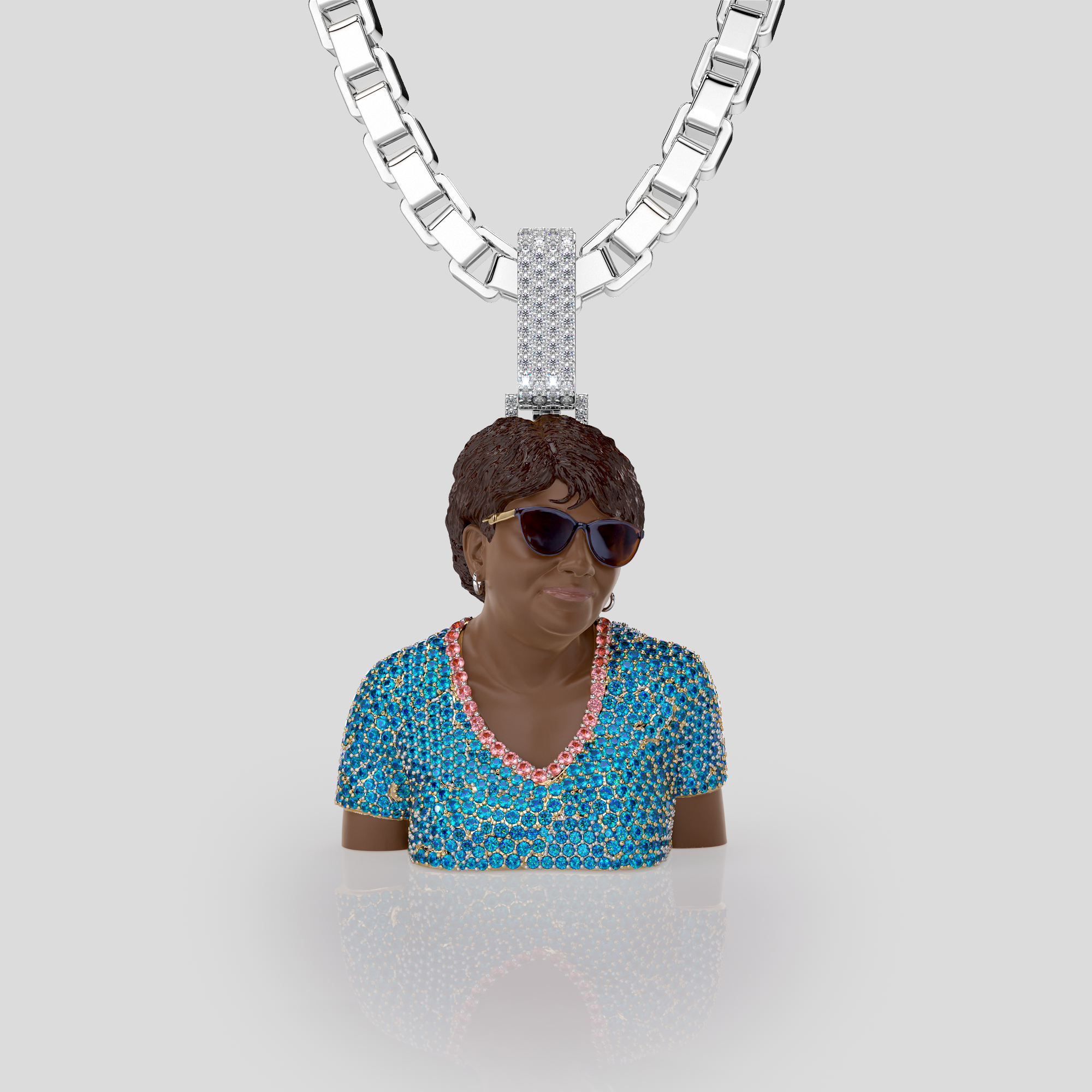 Memorial Sculpture Pendant – Past Project by Speak Easy Co
