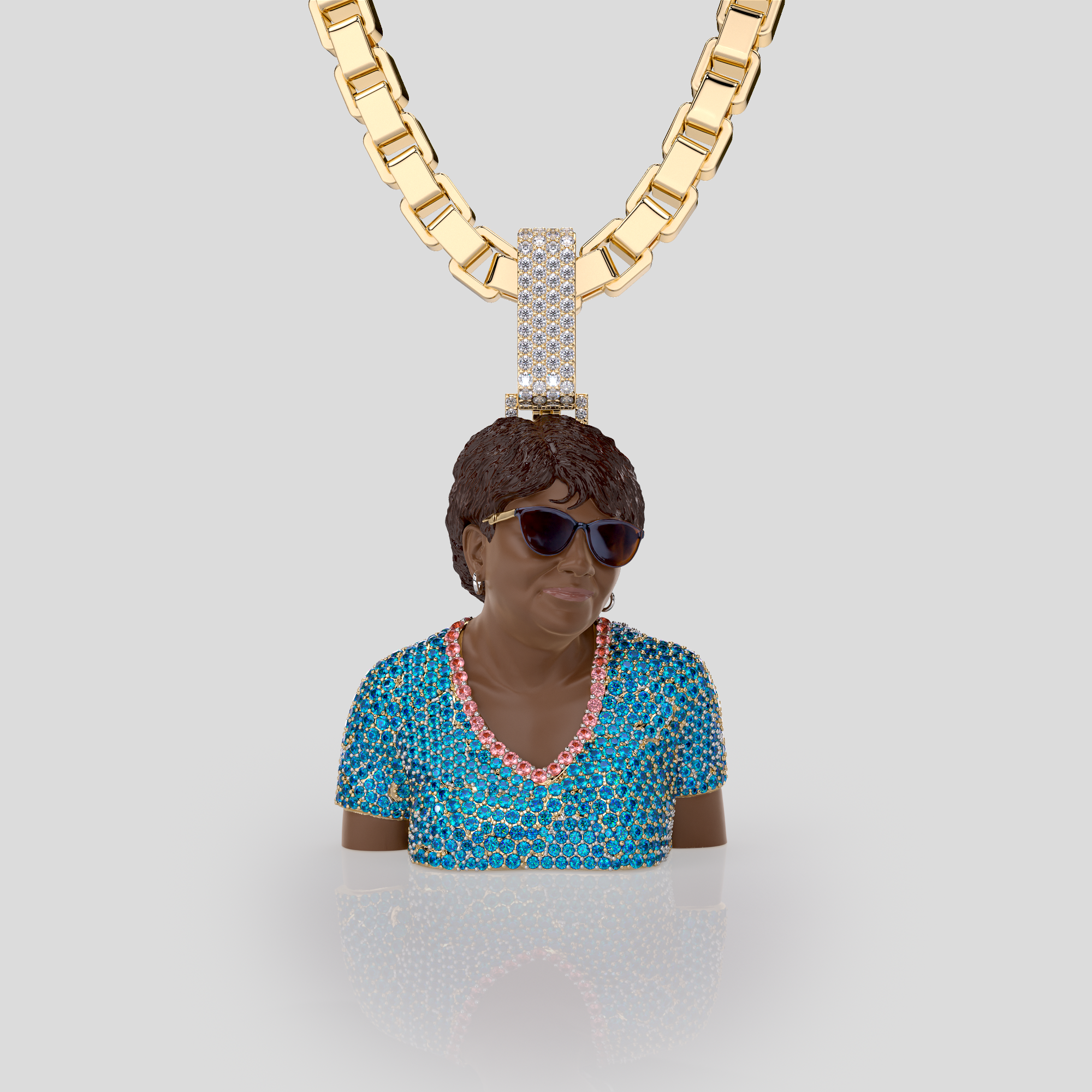 Memorial Sculpture Pendant – Past Project by Speak Easy Co