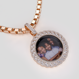 Emerald Cut Memory Pendant – Past Project by Speak Easy Co