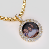 Emerald Cut Memory Pendant – Past Project by Speak Easy Co