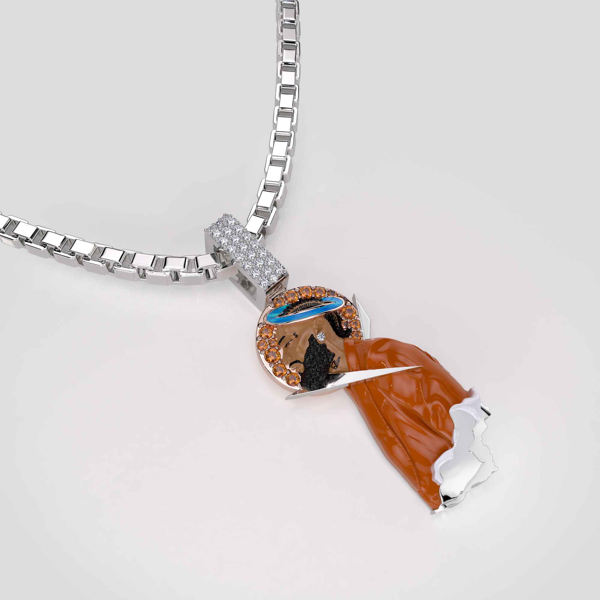Nipsey Pendant - Speak Easy Co x All Day Dirt