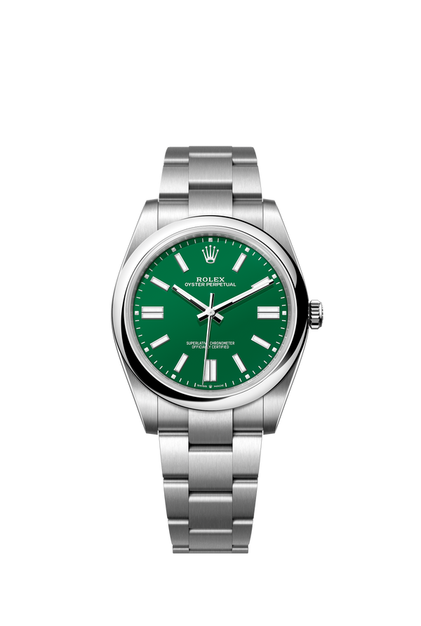 124300 Green Oyster Perpetual