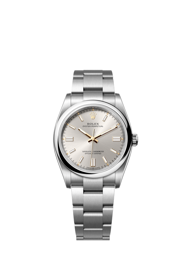126000 Silver Oyster Perpetual