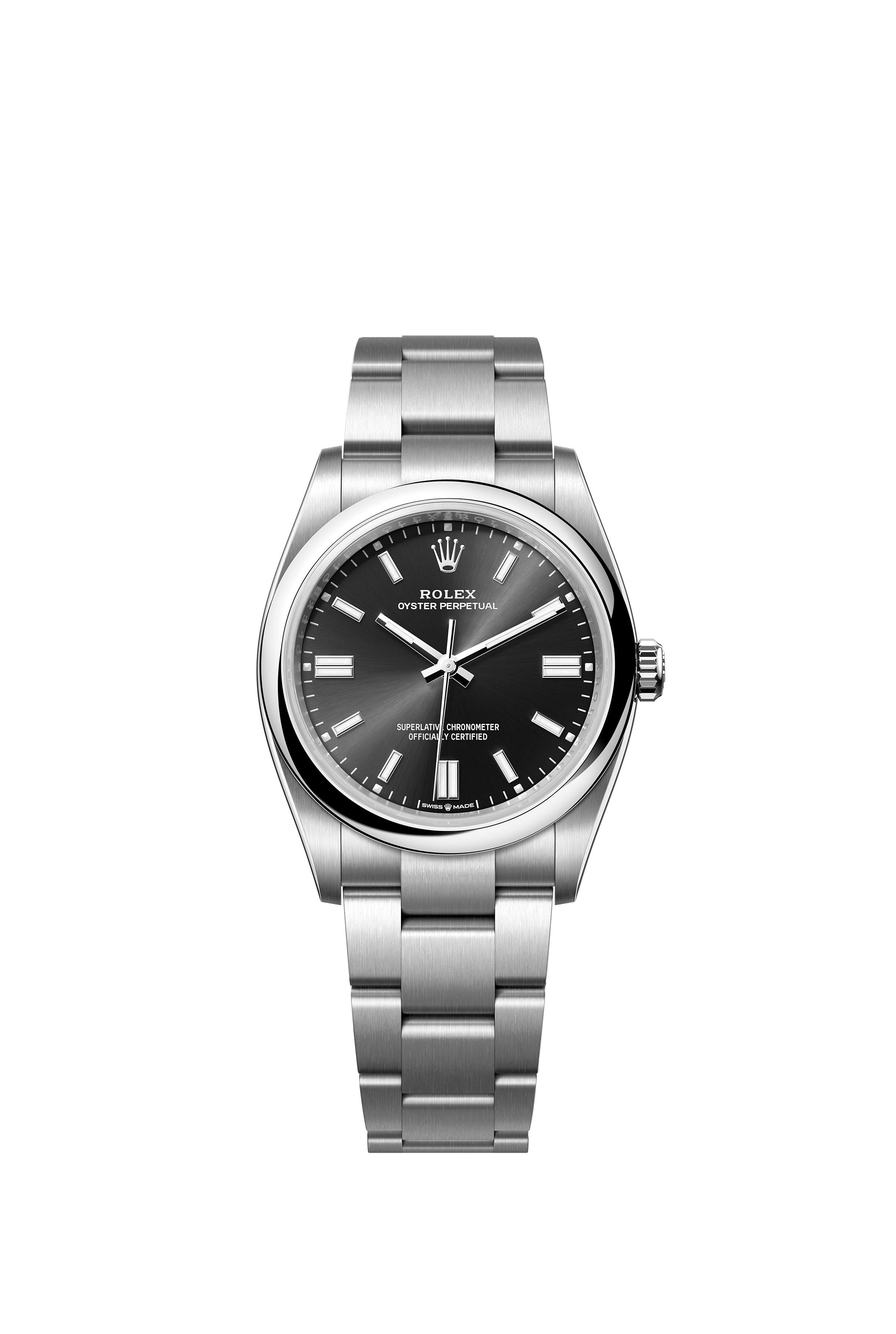 Rolex 126000 Oyster Perpetual 36 Oystersteel Black Dial