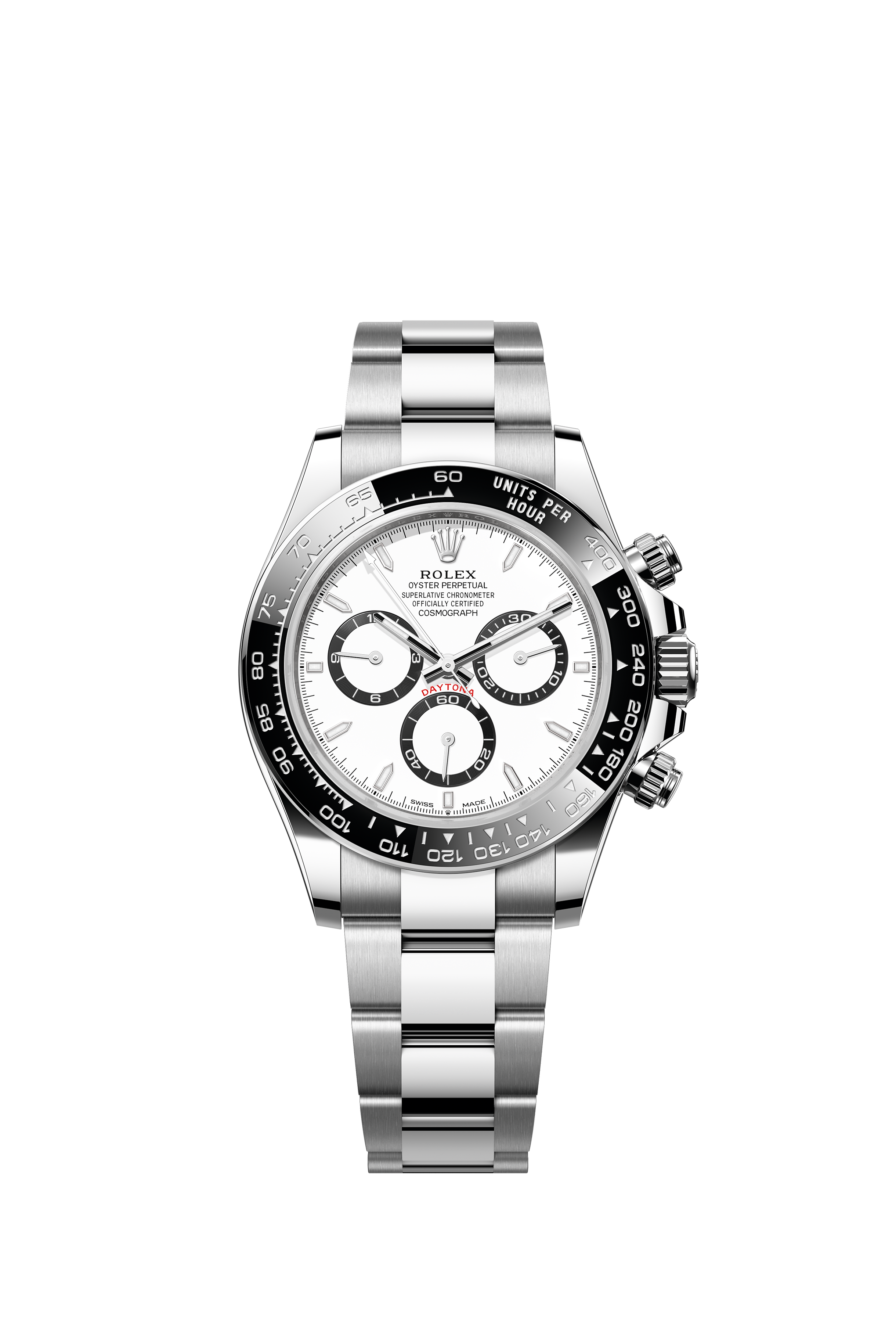 Rolex 126500LN Cosmograph Daytona Oystersteel White Dial