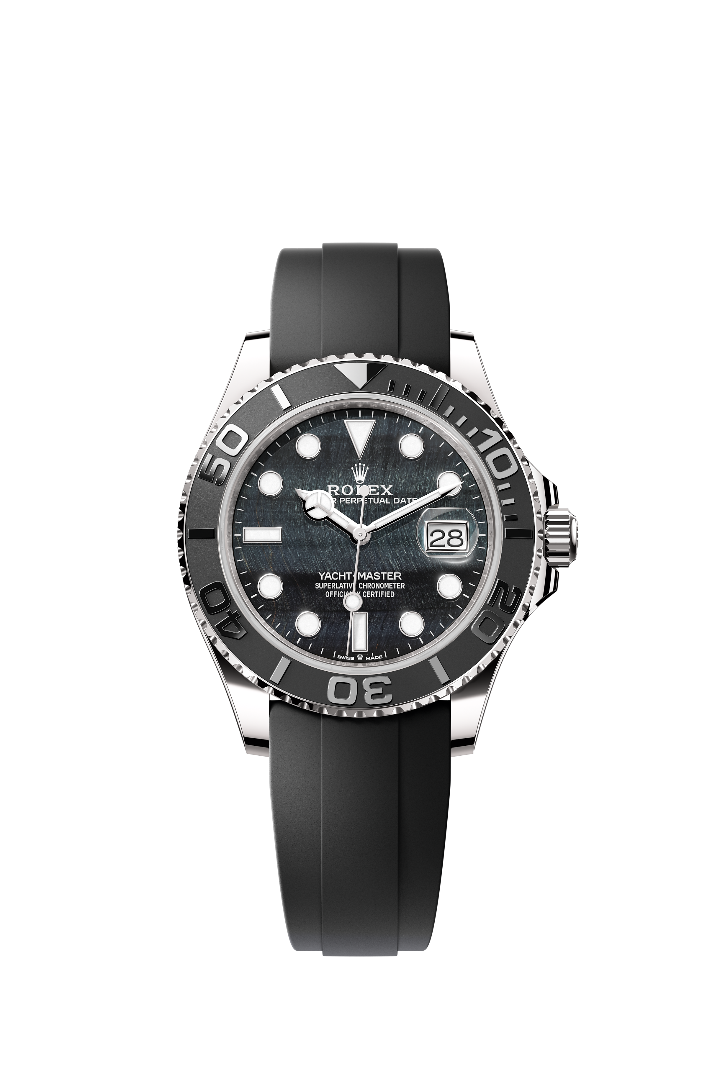 Rolex 226659 Yacht-Master 42 White Gold Falcon’s Eye Dial Oysterflex