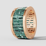 Staggered Baguette Band - Speak Easy Signatures