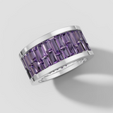 Staggered Baguette Band - Speak Easy Signatures