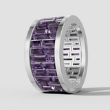 Staggered Baguette Band - Speak Easy Signatures