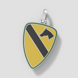 1st Cavalry Division Pendant - Speak Easy Co "HonorCrest"