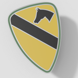 1st Cavalry Division Pendant - Speak Easy Co "HonorCrest"