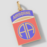 82nd Airborne Division Pendant - Speak Easy Co "HonorCrest"