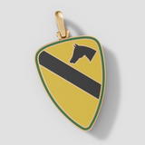 1st Cavalry Division Pendant - Speak Easy Co "HonorCrest"