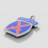 10th Mountain Division Pendant - Speak Easy Co "HonorCrest"