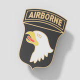 101st Airborne Division Pendant - Speak Easy Co "HonorCrest"