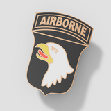 101st Airborne Division Pendant - Speak Easy Co "HonorCrest"