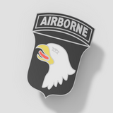 101st Airborne Division Pendant - Speak Easy Co "HonorCrest"
