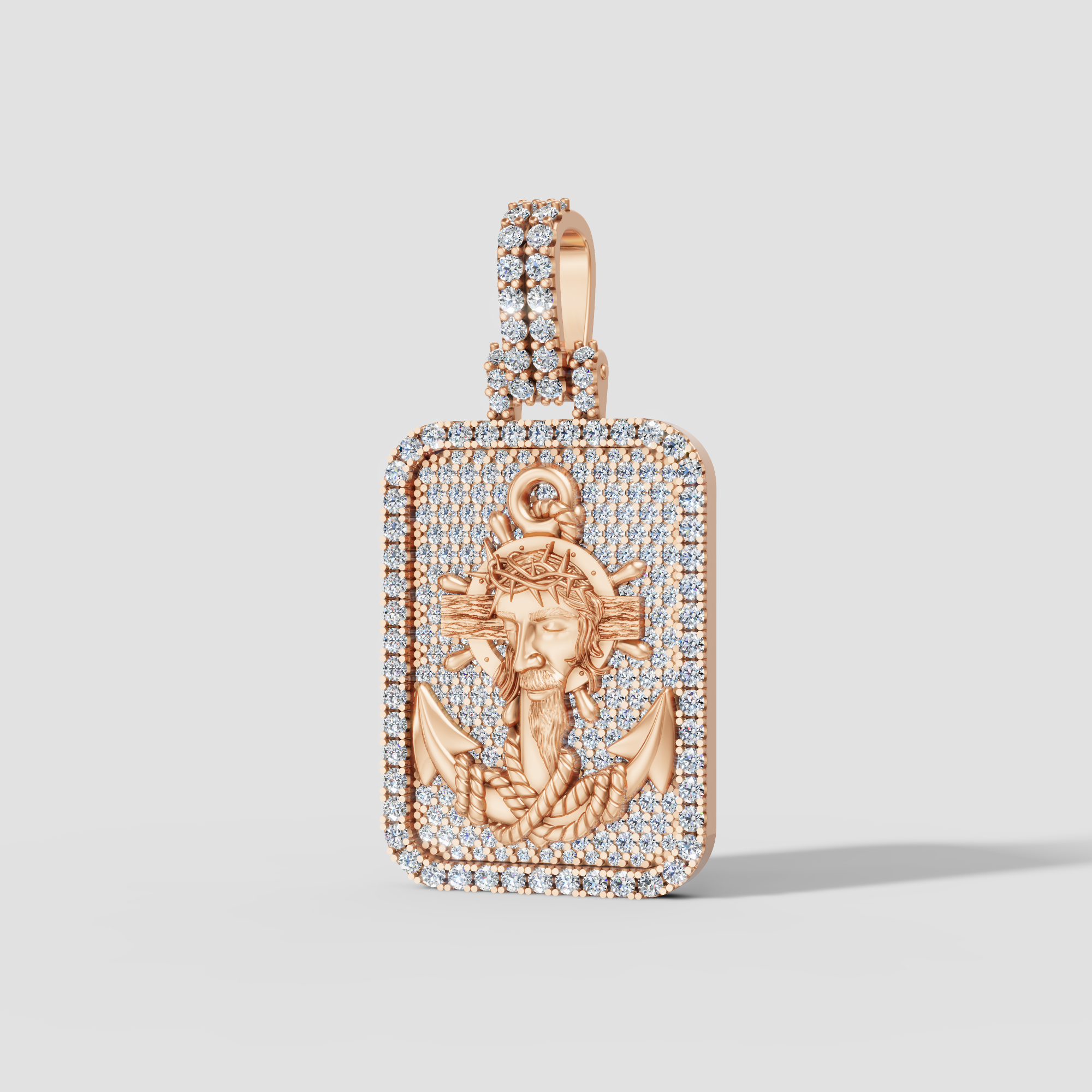 Anchor of Grace Pendant - Past Project By Speak Easy Co