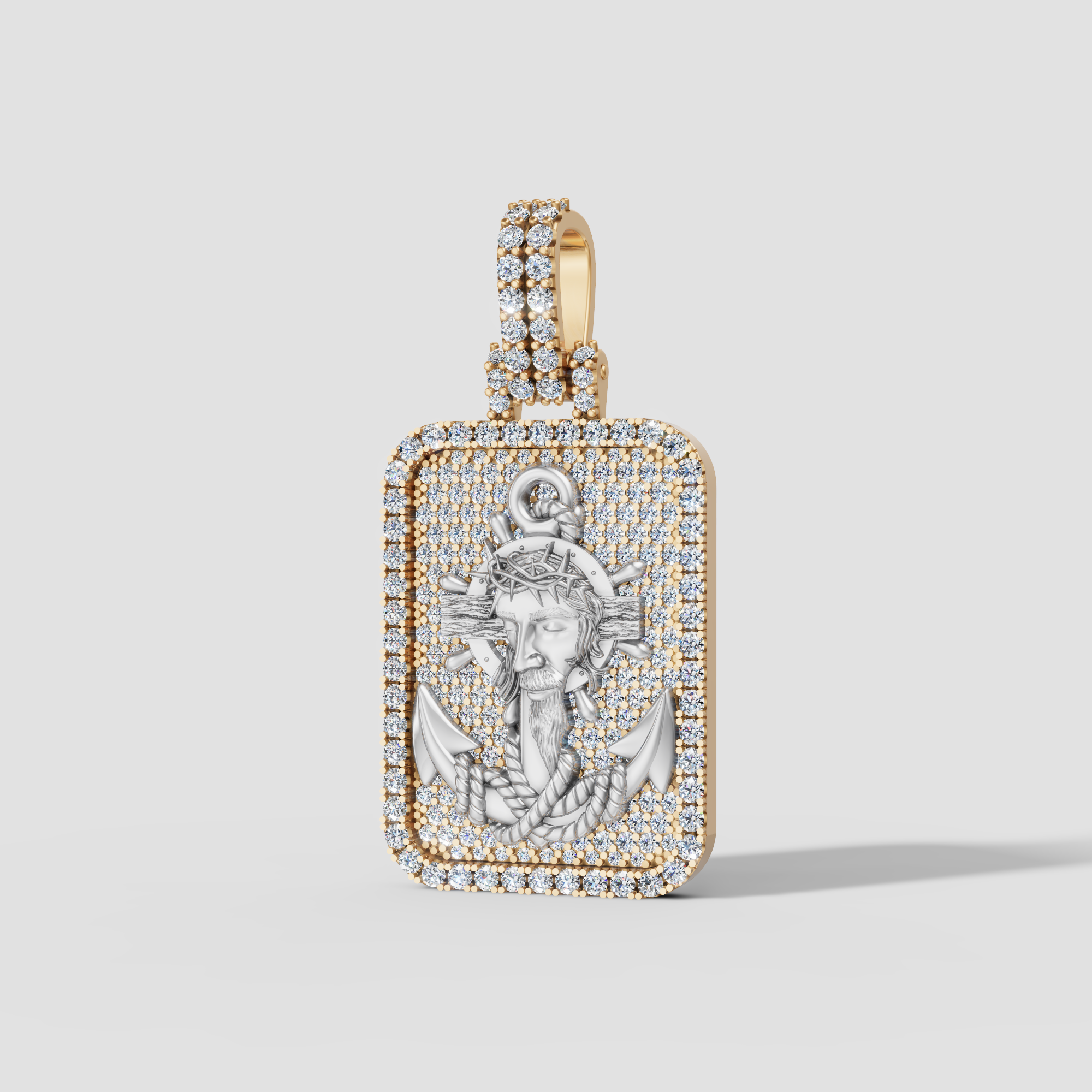 Anchor of Grace Pendant - Past Project By Speak Easy Co