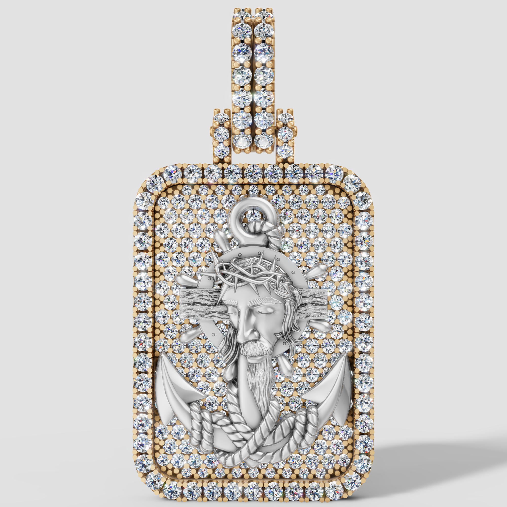 Anchor of Grace Pendant - Past Project By Speak Easy Co
