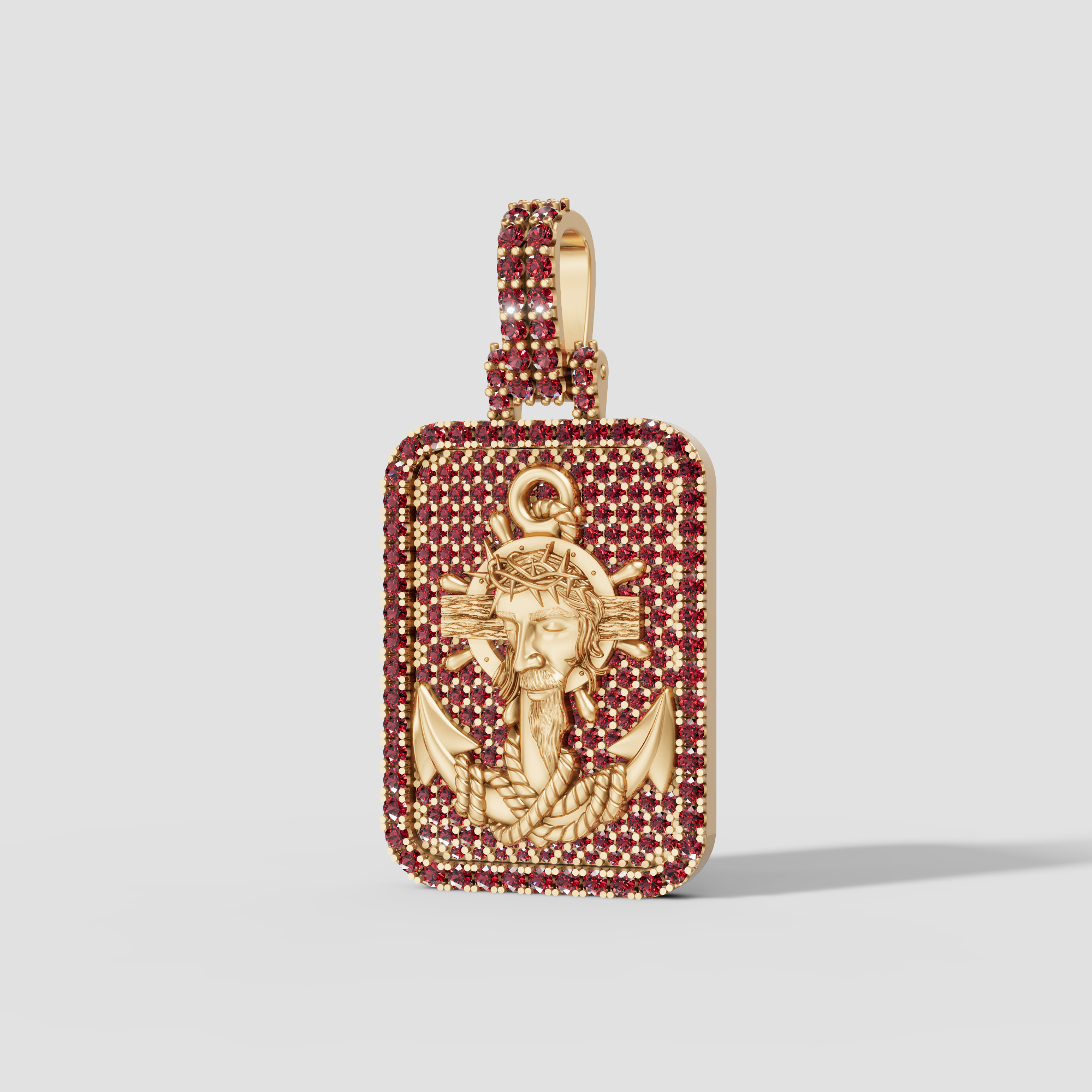 Anchor of Grace Pendant - Past Project By Speak Easy Co