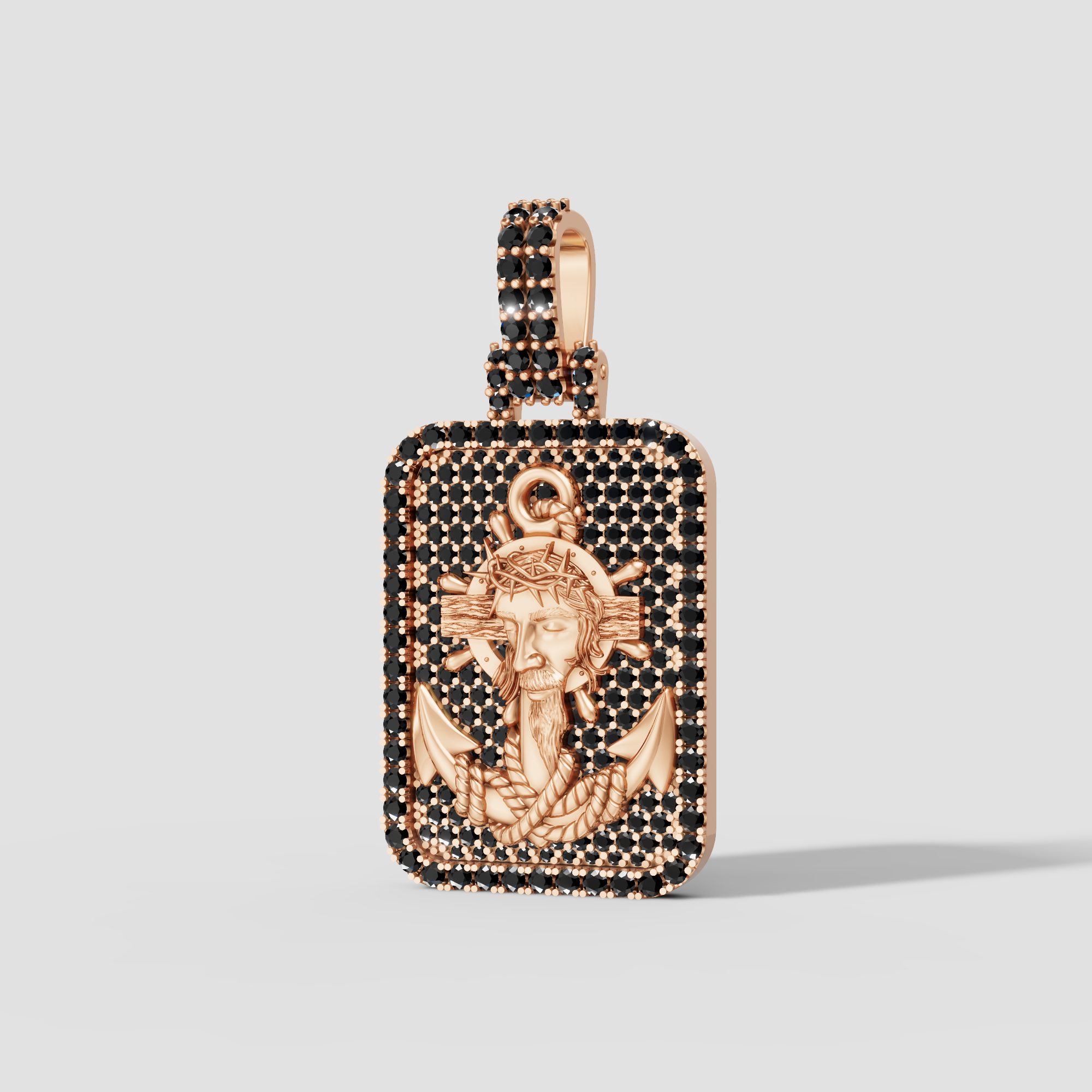 Anchor of Grace Pendant - Past Project By Speak Easy Co