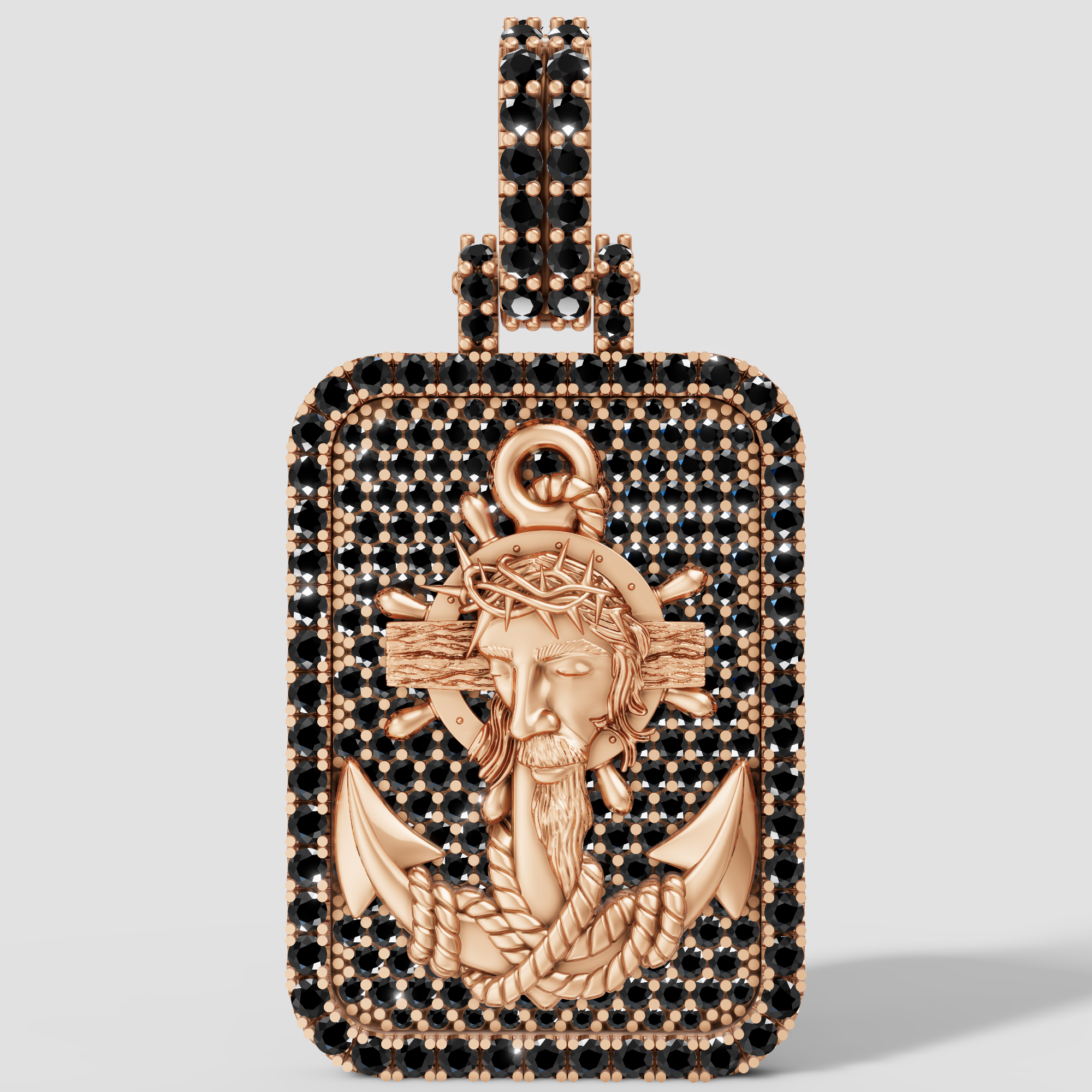 Anchor of Grace Pendant - Past Project By Speak Easy Co