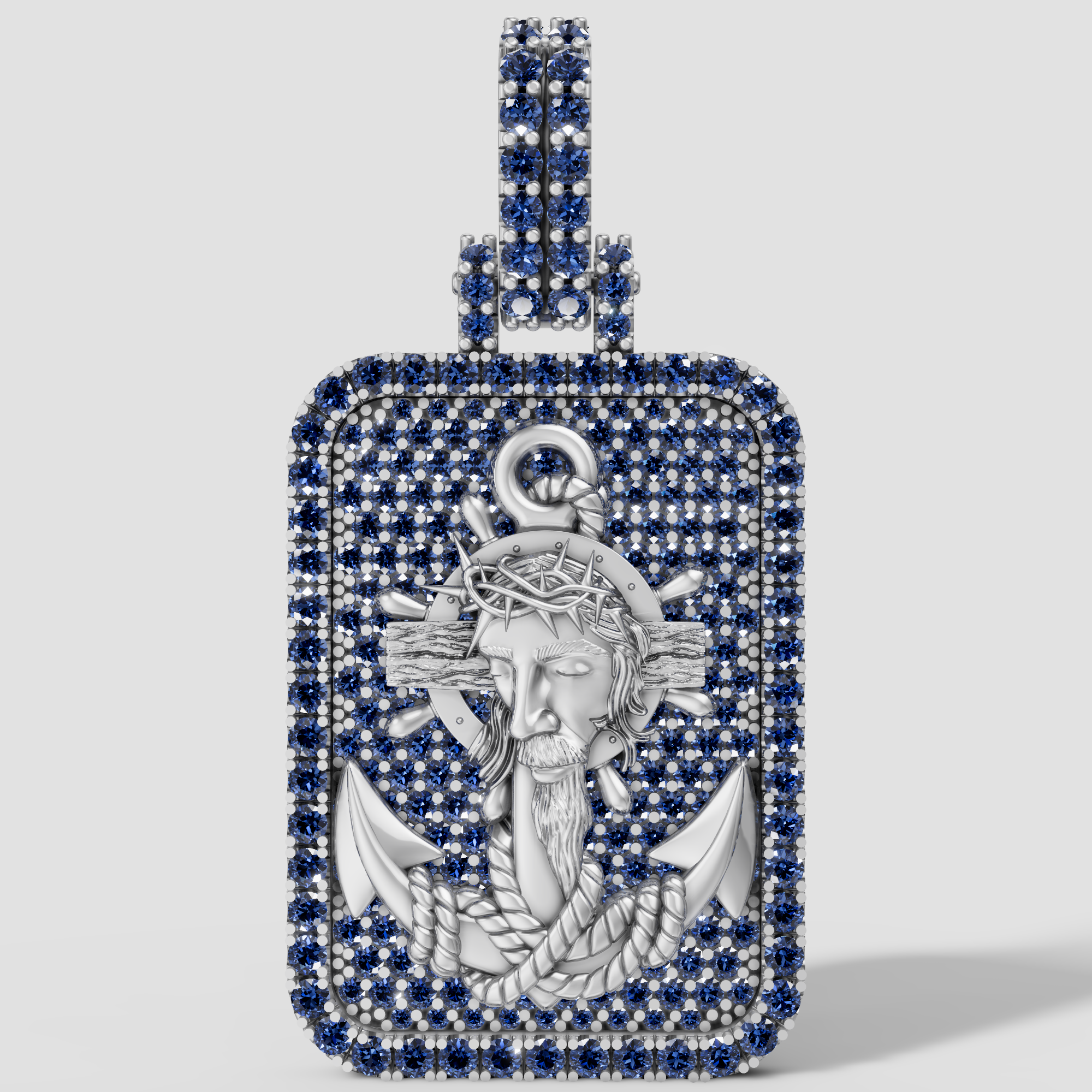 Anchor of Grace Pendant - Past Project By Speak Easy Co