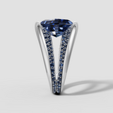 Asscher Arcs Ring - Speak Easy Signatures