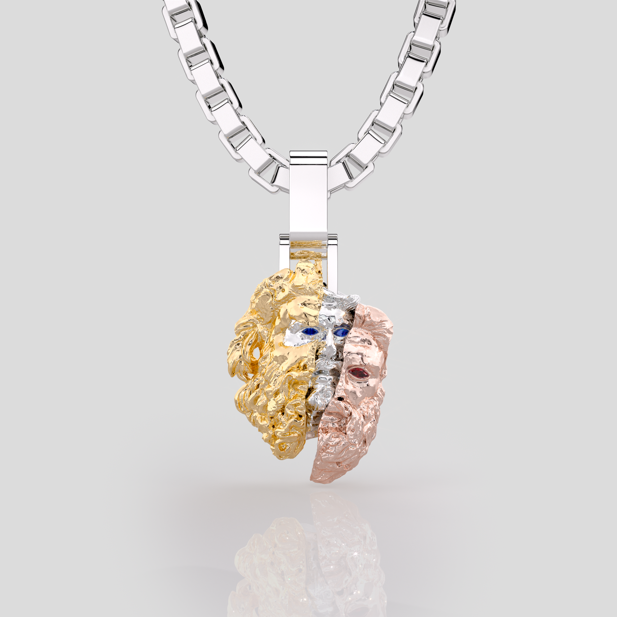 Three-Face Pendant – Speak Easy Co x All Day Dirt