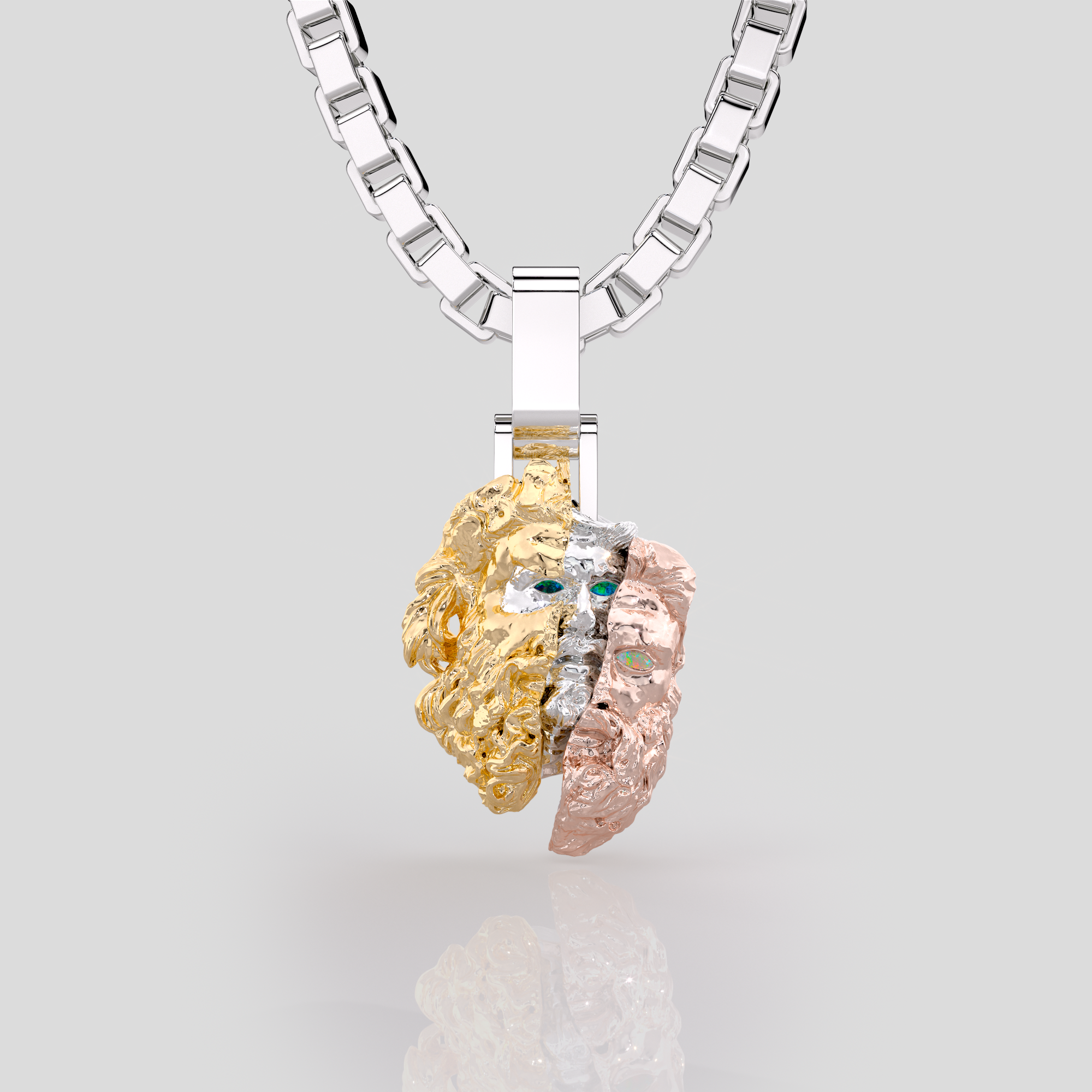 Three-Face Pendant – Speak Easy Co x All Day Dirt