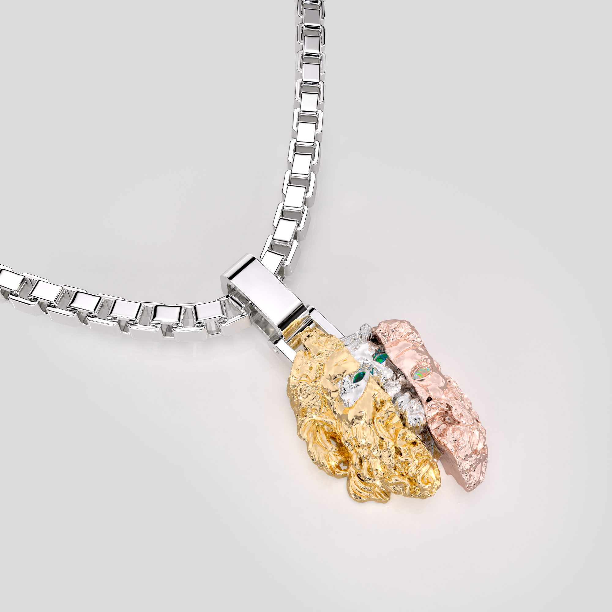 Three-Face Pendant – Speak Easy Co x All Day Dirt