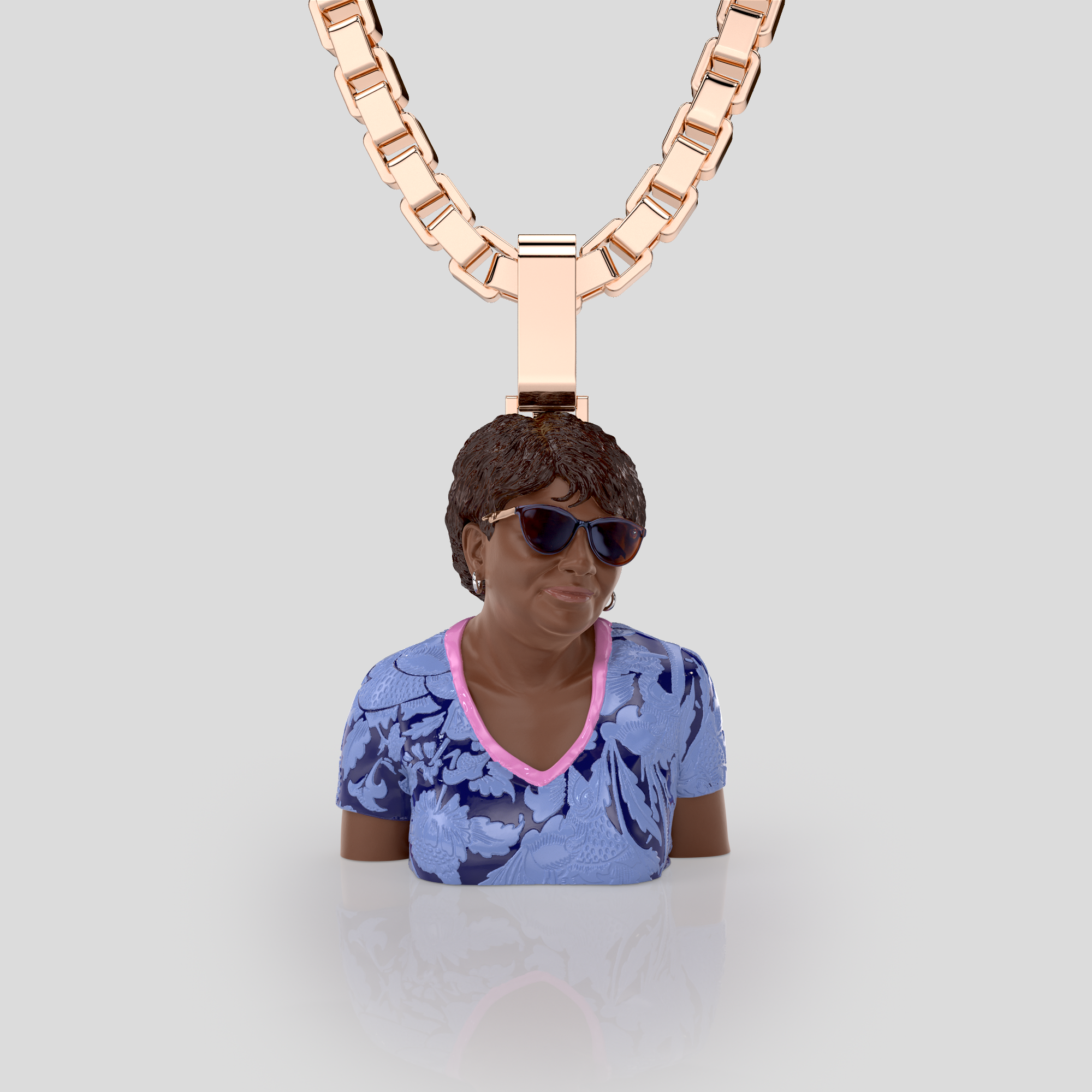 Memorial Sculpture Pendant – Past Project by Speak Easy Co