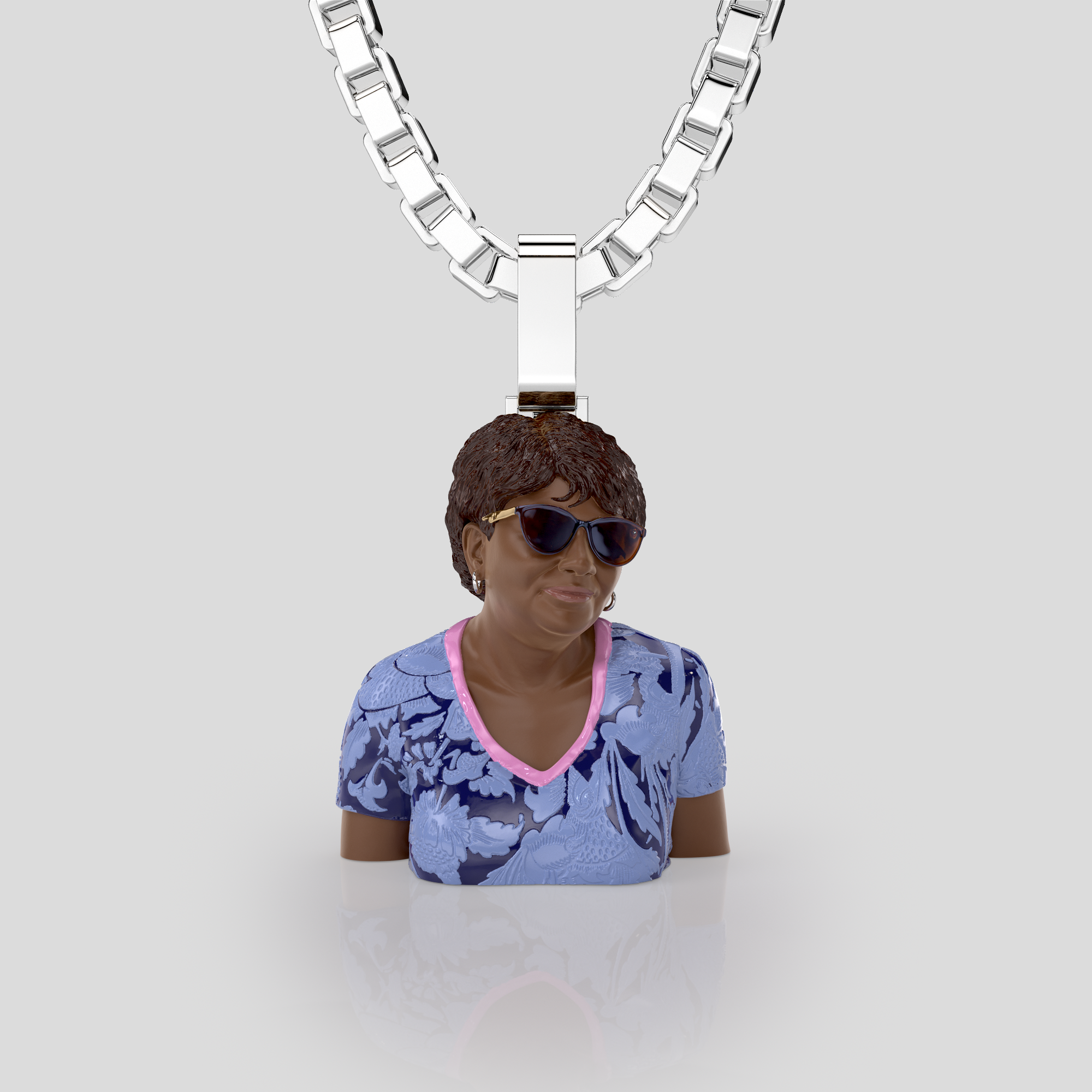 Memorial Sculpture Pendant – Past Project by Speak Easy Co