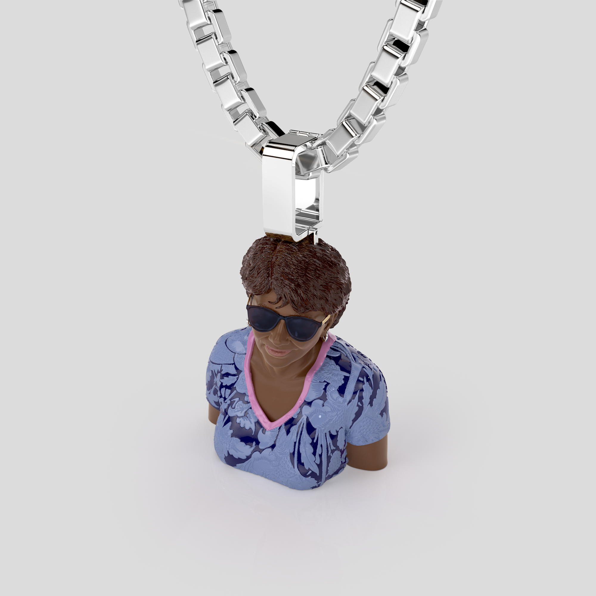 Memorial Sculpture Pendant – Past Project by Speak Easy Co