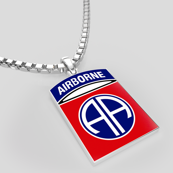 82nd Airborne Division Pendant - Speak Easy Co "HonorCrest"