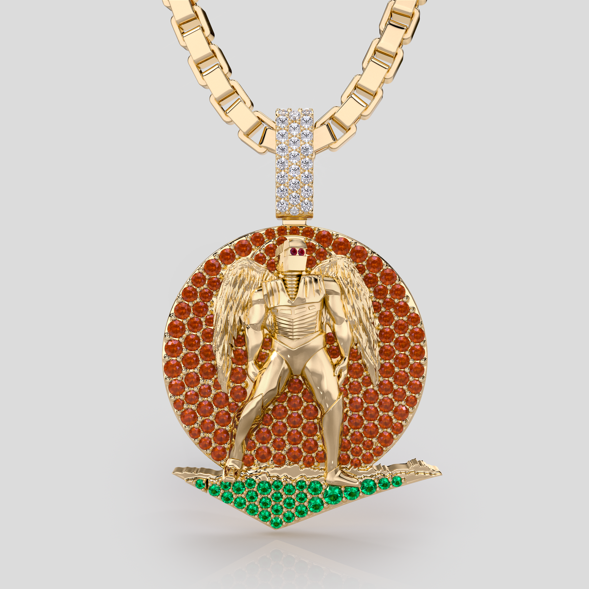 Robot Pendant - Speak Easy Co x All Day Dirt
