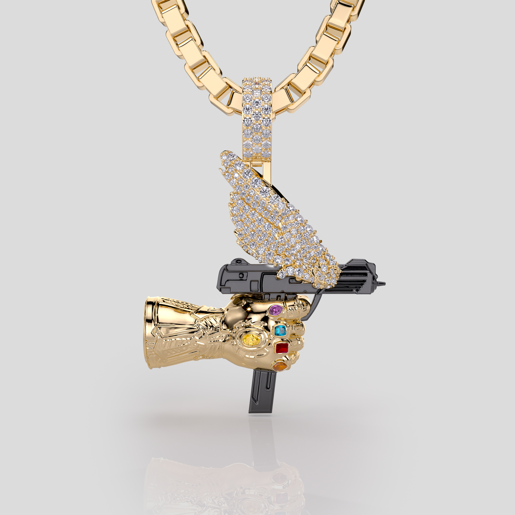 Infinity Grip Pendant - Speak Easy Co x All Day Dirt