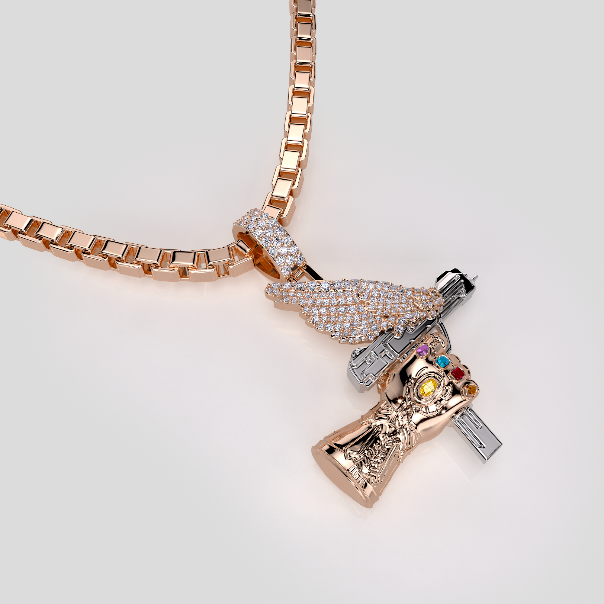 Infinity Grip Pendant - Speak Easy Co x All Day Dirt