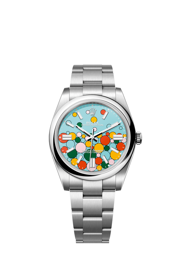 124300 Celebration Motif Oyster Perpetual