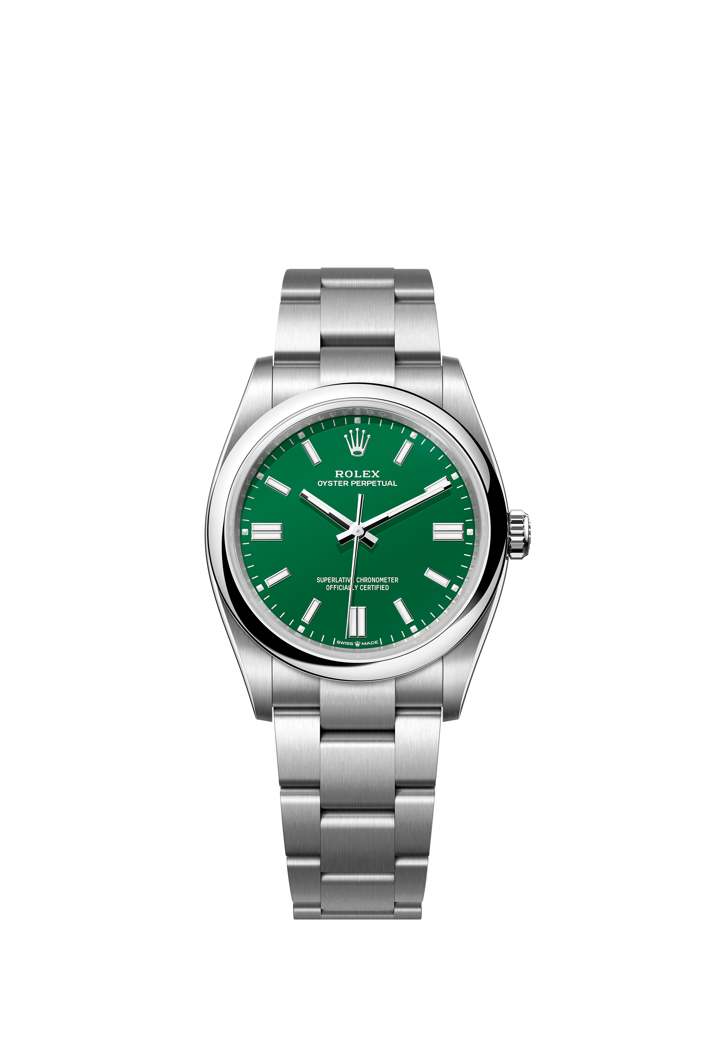 Rolex 126000 Oyster Perpetual 36 Oystersteel Green Dial