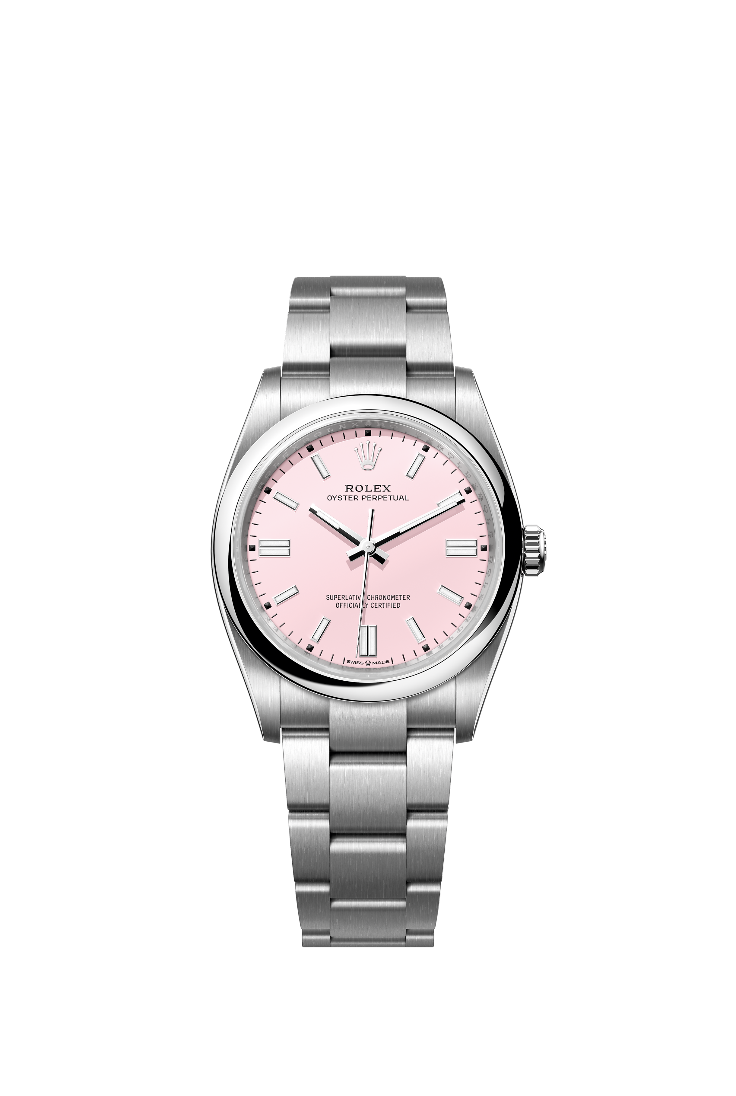Rolex 126000 Oyster Perpetual 36 Oystersteel Candy Pink Dial