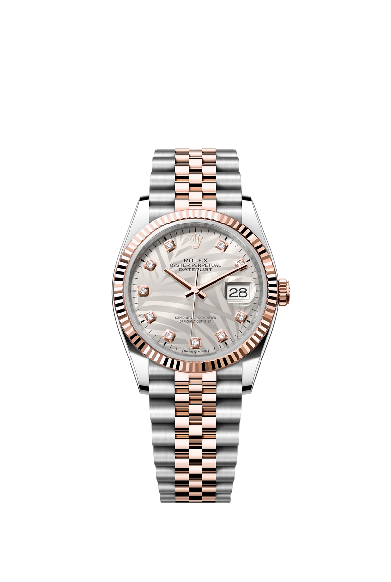 126231 Silver Palm Datejust