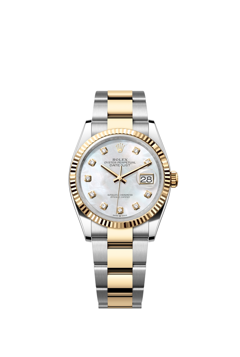 126233 Mother Of Pearl Diamond Set Datejust