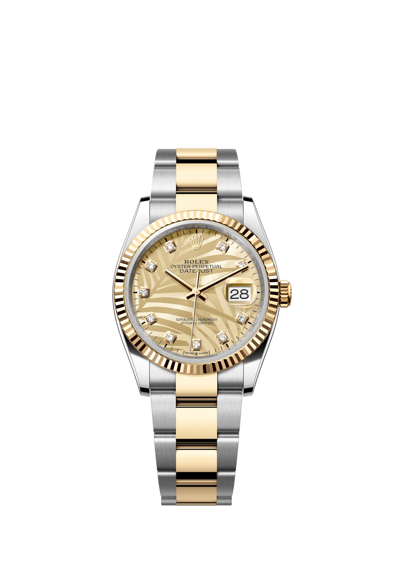 126233 Golden Palm Datejust