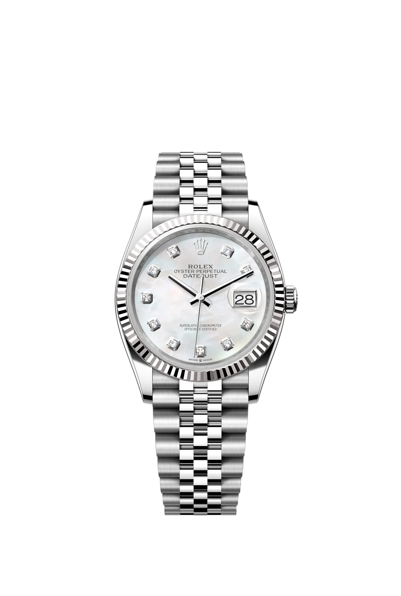 126234 Mother Of Pearl Diamond Set Datejust