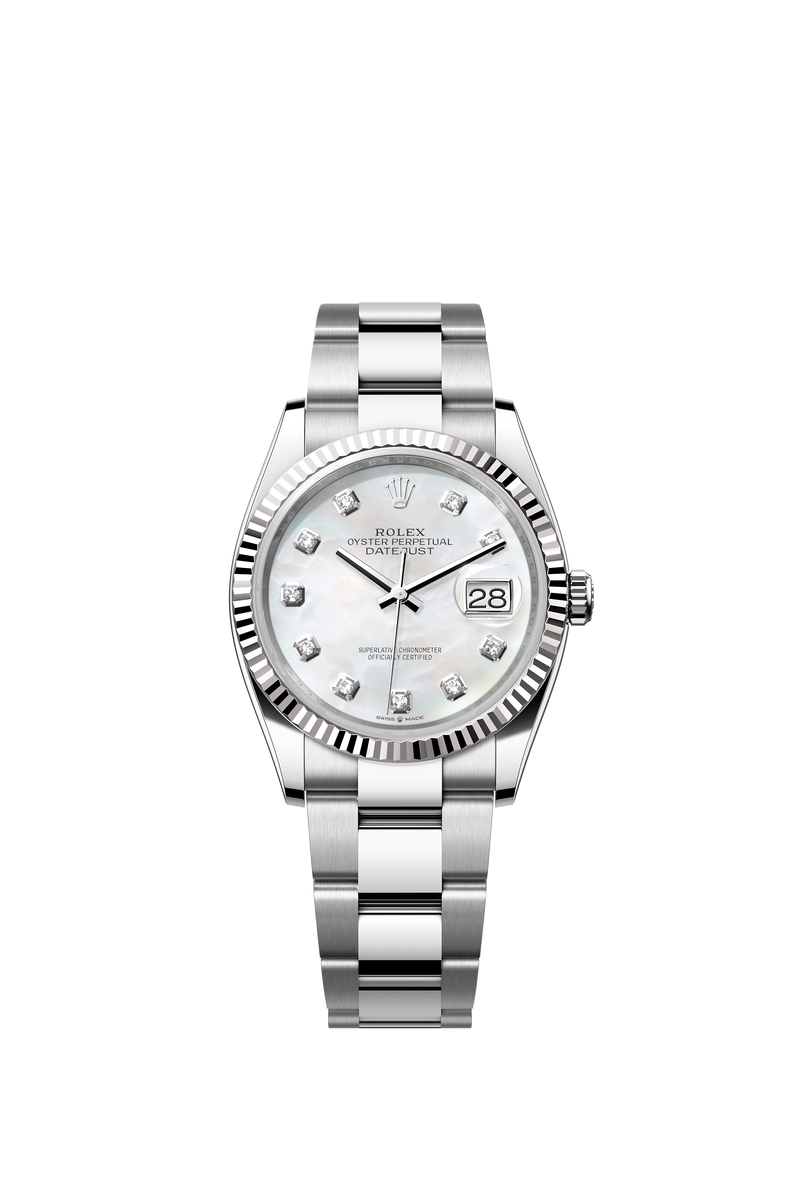 126234 Mother Of Pearl Diamond Set Datejust