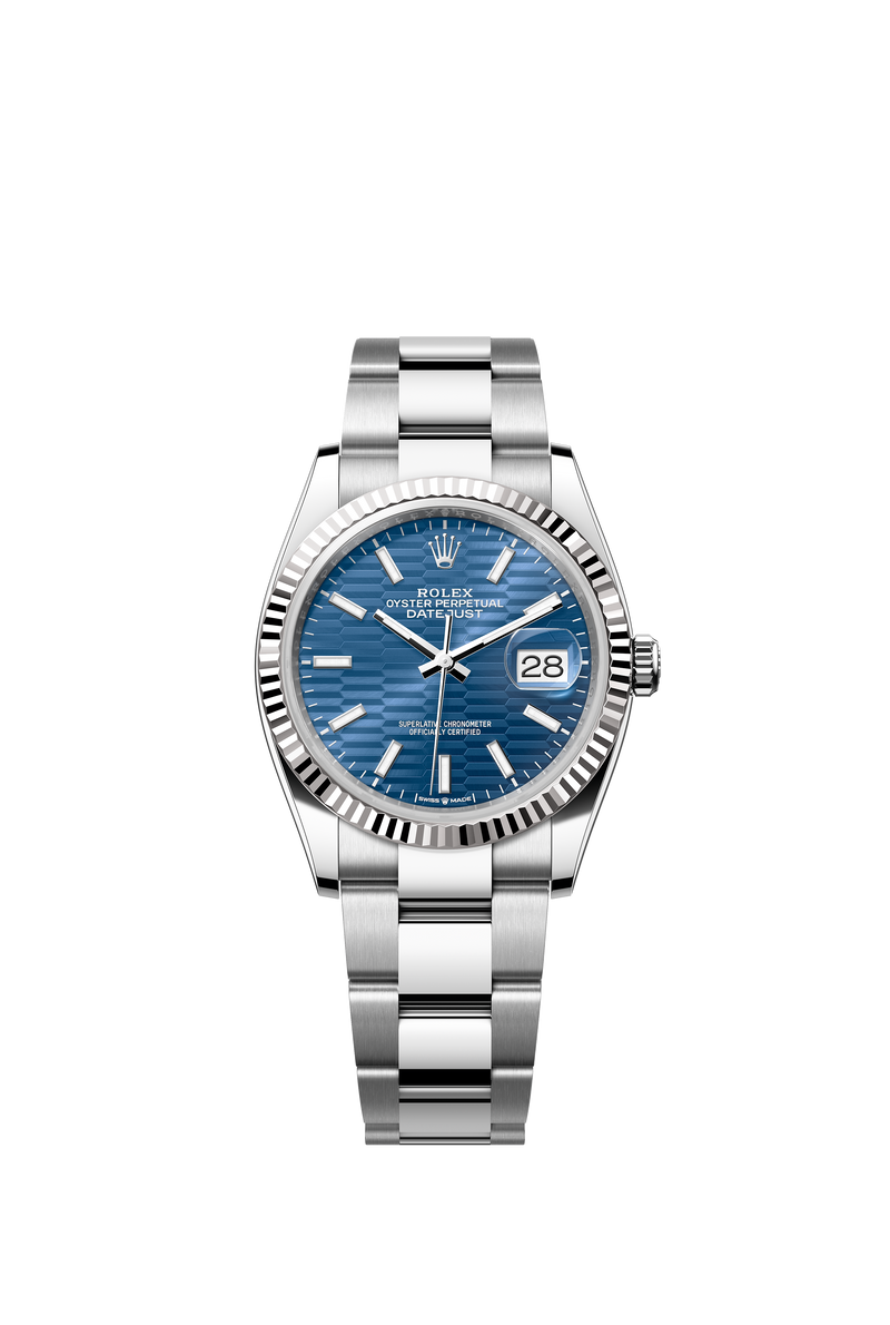 126234 Blue Fluted Datejust